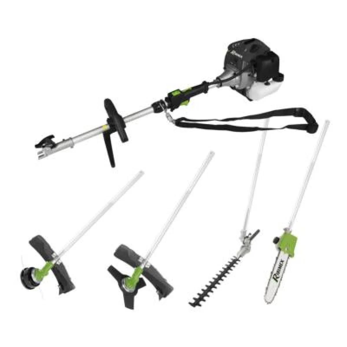 Outil de jardin multifonctions 4 en 1 thermique 42 7cc - vue 2