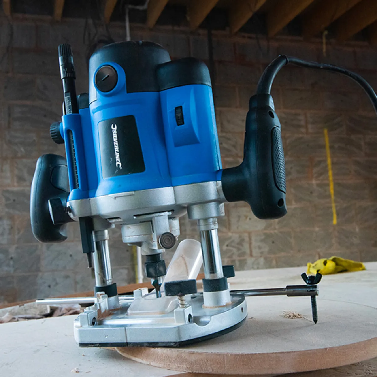 Défonceuse plongeante SILVERLINE 12 2 Vitesse variable Profondeur de plongée 50 mm - vue 2