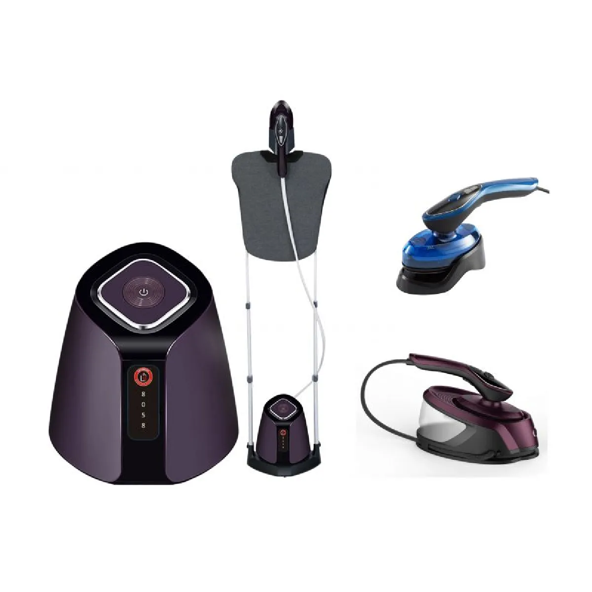 HERZBERG  HG8058 - Violet/Gris