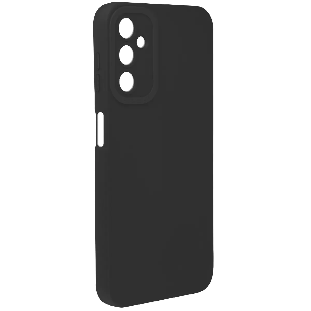 Avizar Noir Coque Pour Samsung Galaxy A15 Silicone Mat Protection Caméra