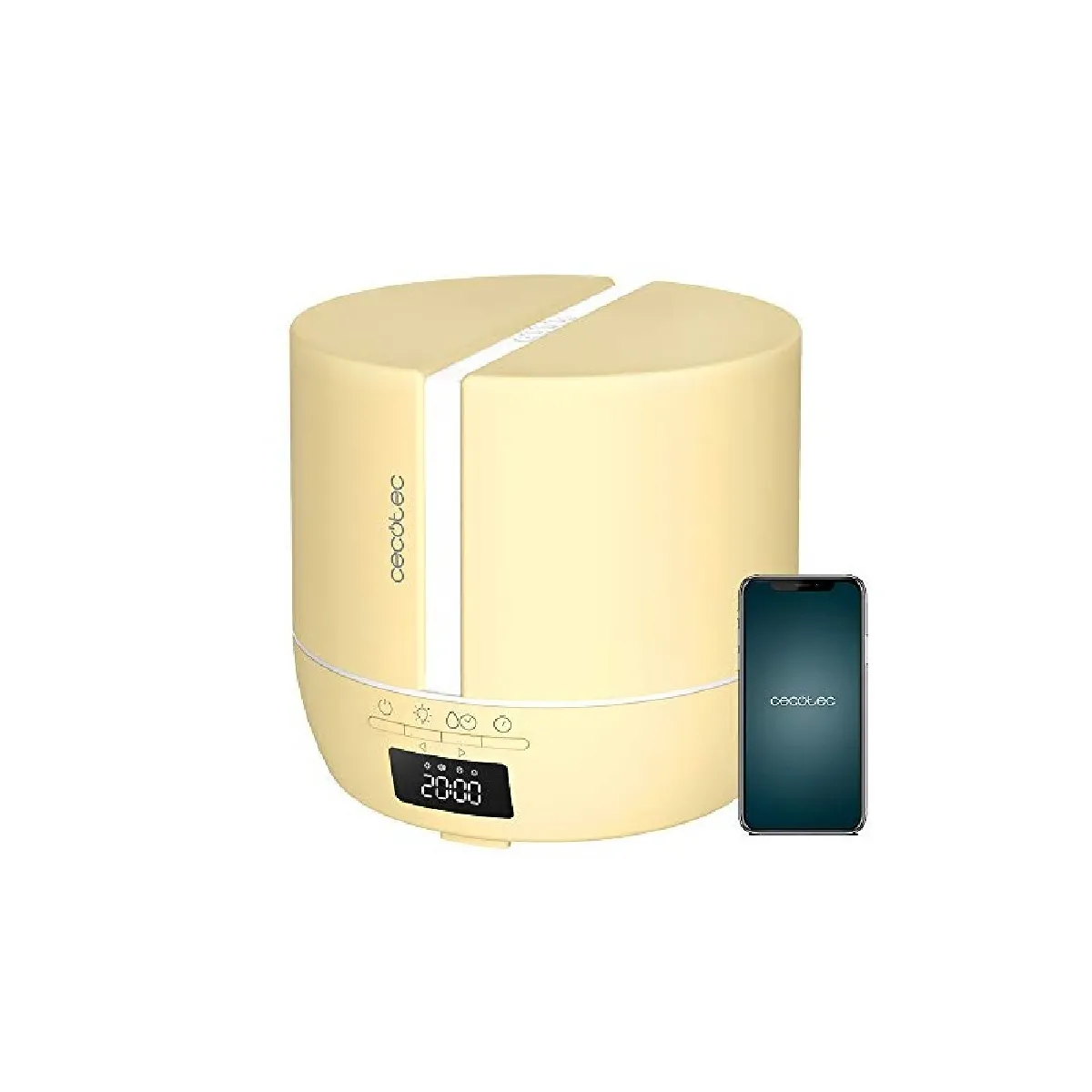 Diffuseur d'arômes Cecotec PureAroma 550 Connected SunLight 500ml Bluetooth LED - Image 3