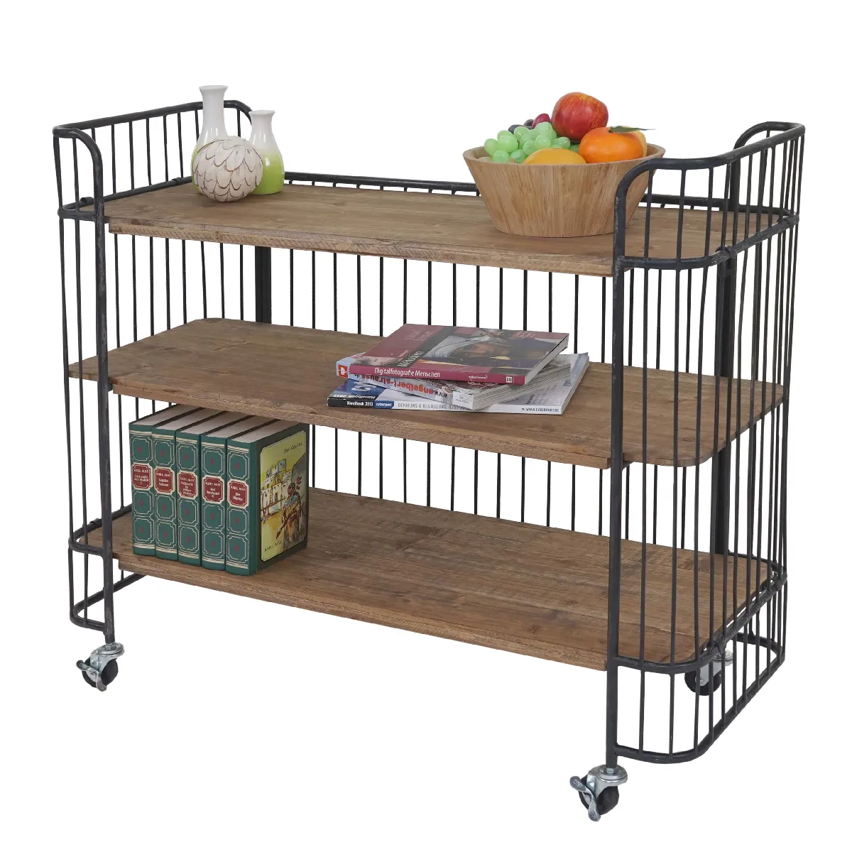 Mendler Marron Desserte En Bois
