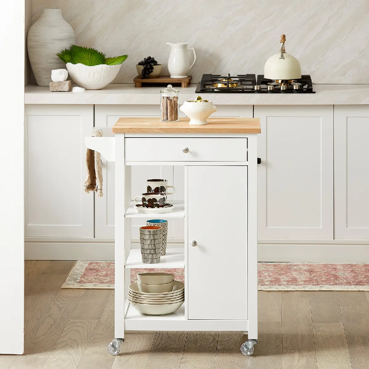 SoBuy FKW46-WN Desserte roulante
