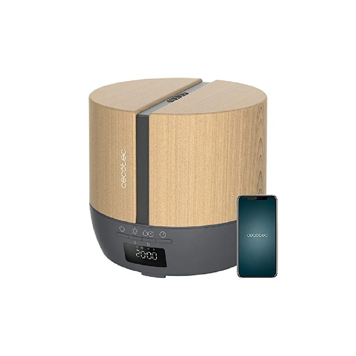 Cecotec Purearoma 550 Connected Grey Woody