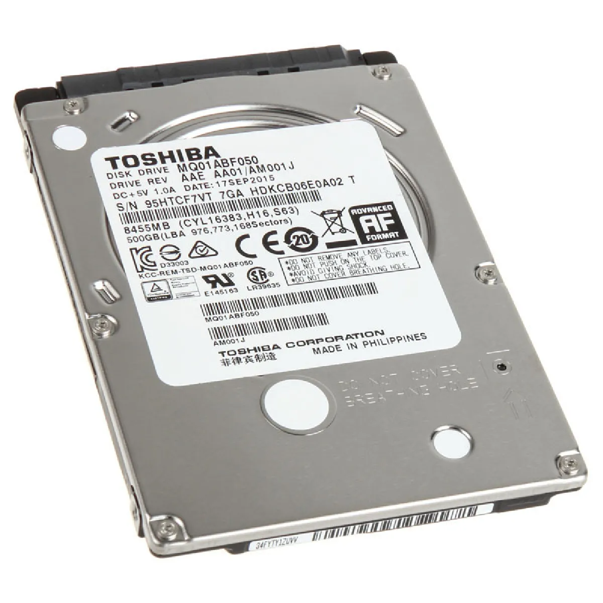 Toshiba MQ01ABF050