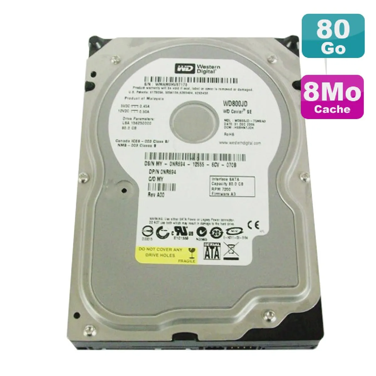 Western Digital Caviar SE WD800JD 60LSA5