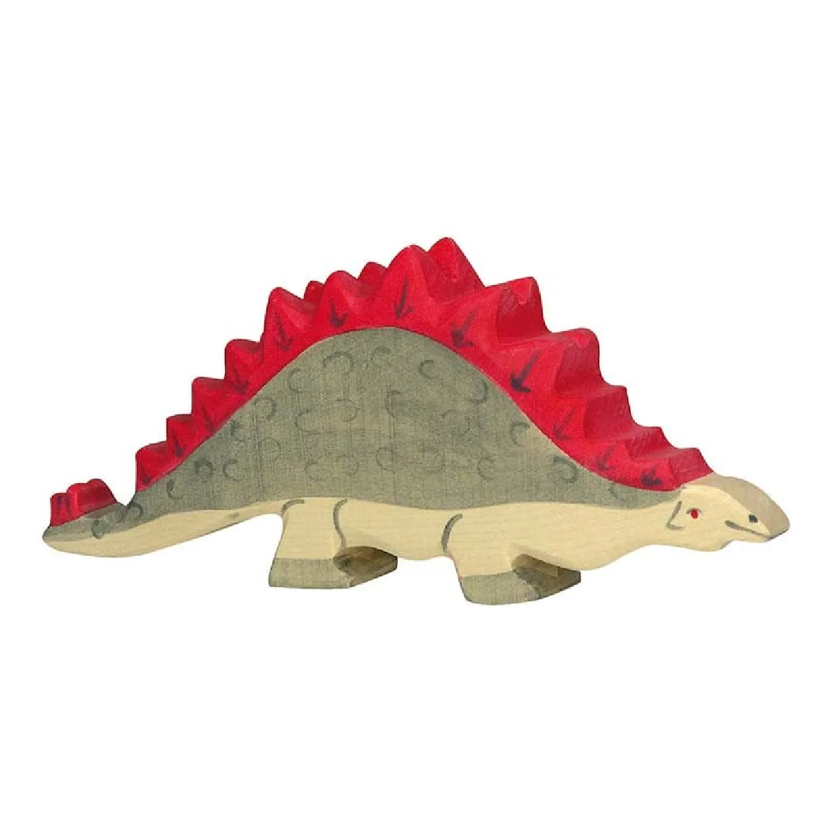 Holztiger figurine dinosaure Stégosaure