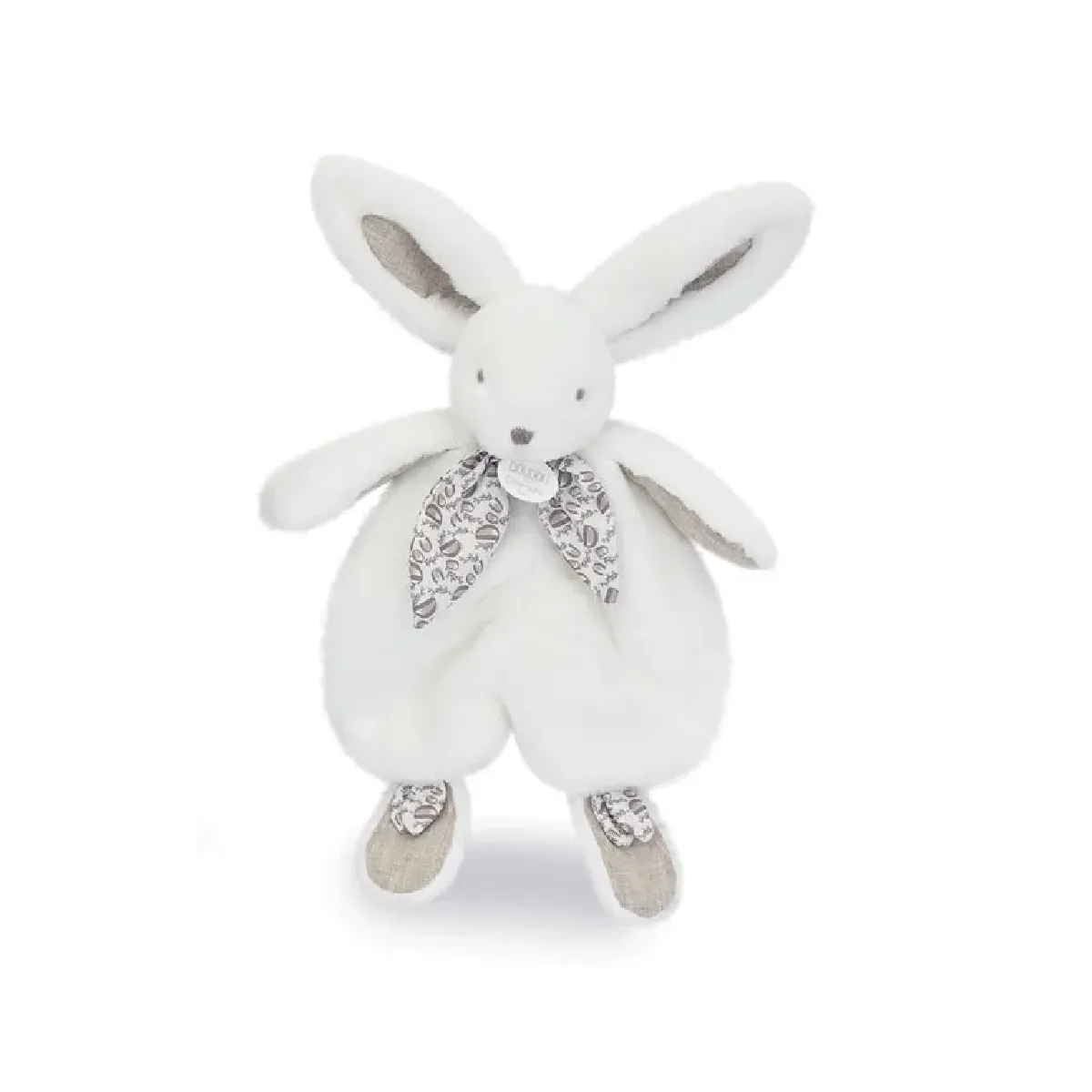 Doudou et Compagnie Doudou Lapin Amande Collection Lapin de Sucre 20 cm Doux & Réconfortant avec Boîte Cadeau Prêt à Offrir Idée Cadeau Naissance Bébé DC3490 - vue 1