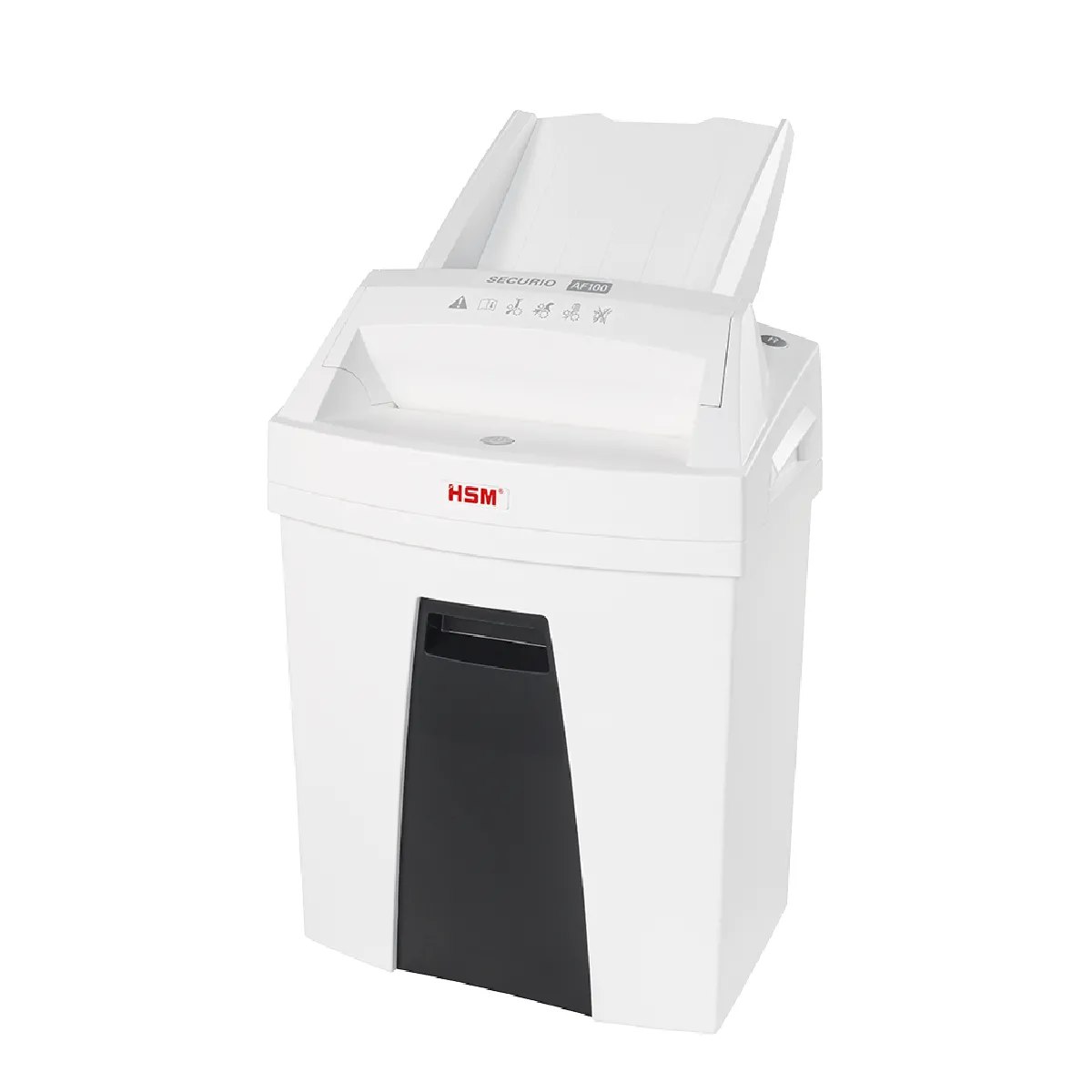 HSM Destructeur de documents 5 &agrave; 6 feuilles coupe bandes 4 mm - 2063111 - Securio Af100 - 