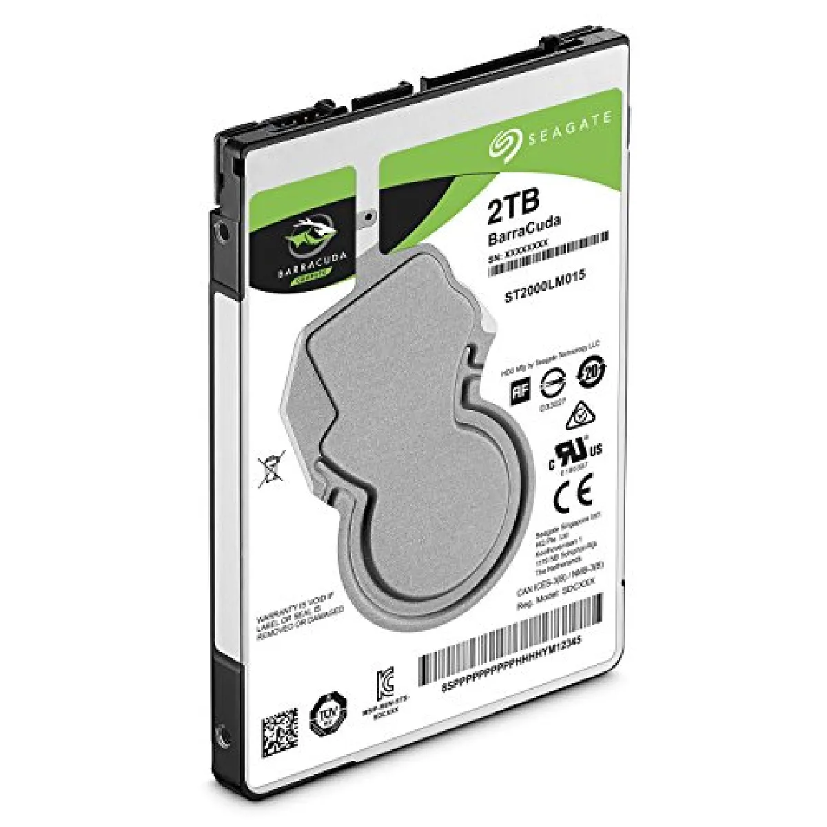 Seagate ST2000LM015 BarraCuda 2TB SATA HDD Black