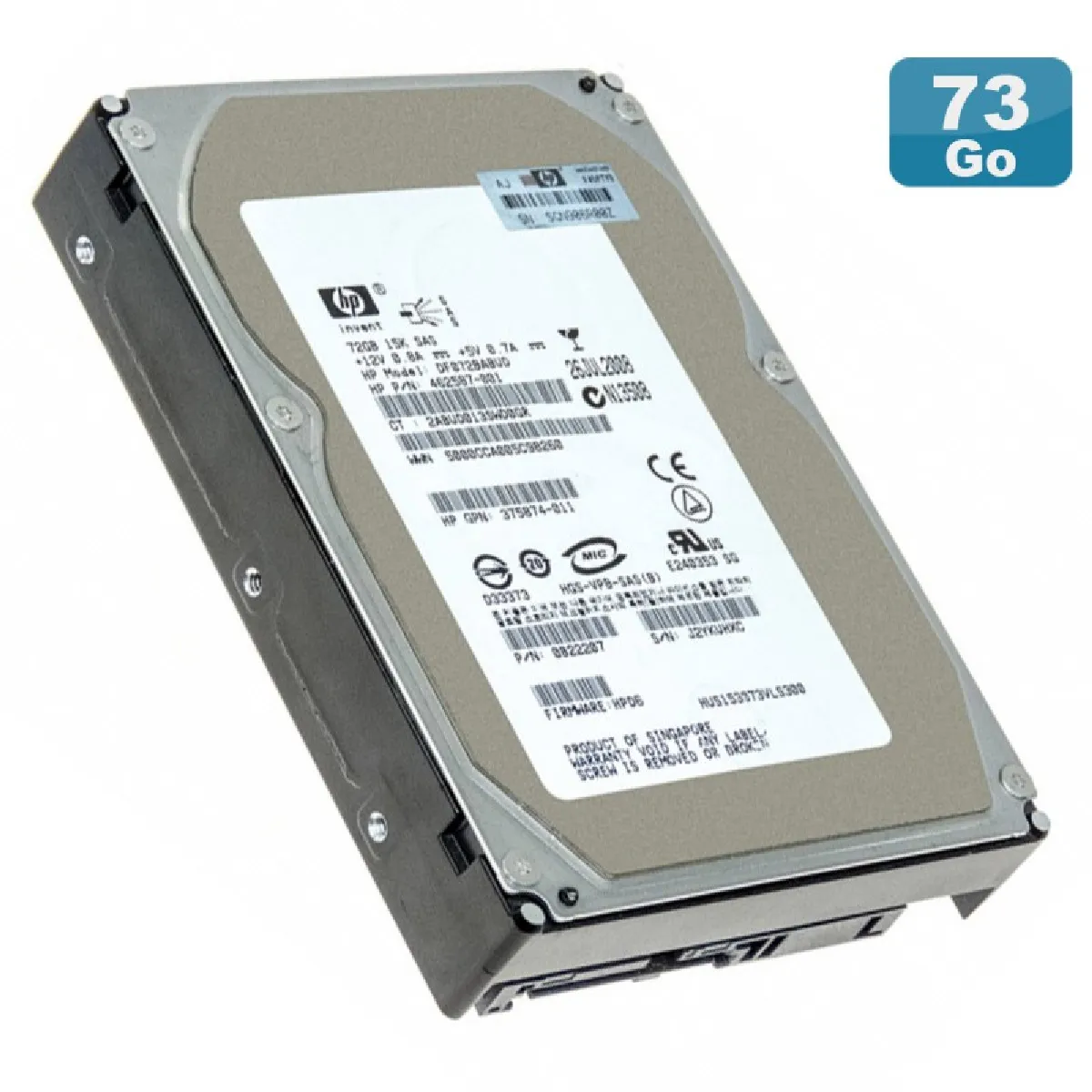 HP DF072BABUD SAS