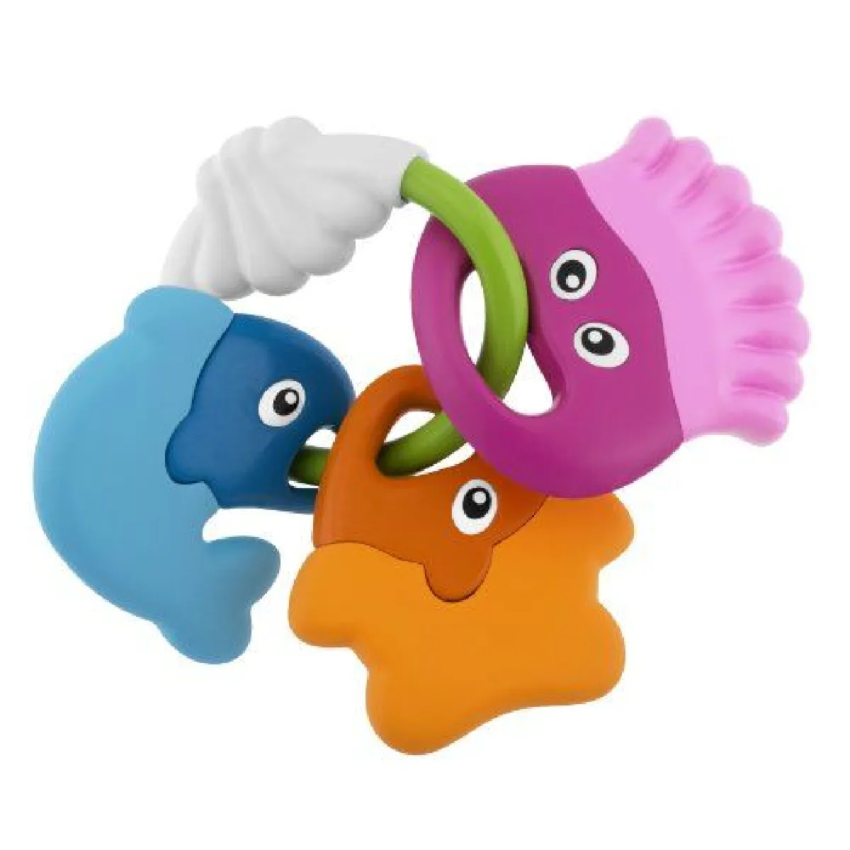 Toyland Blanc Chicco Hochet De Dentition Amis De La Mer - Image 4
