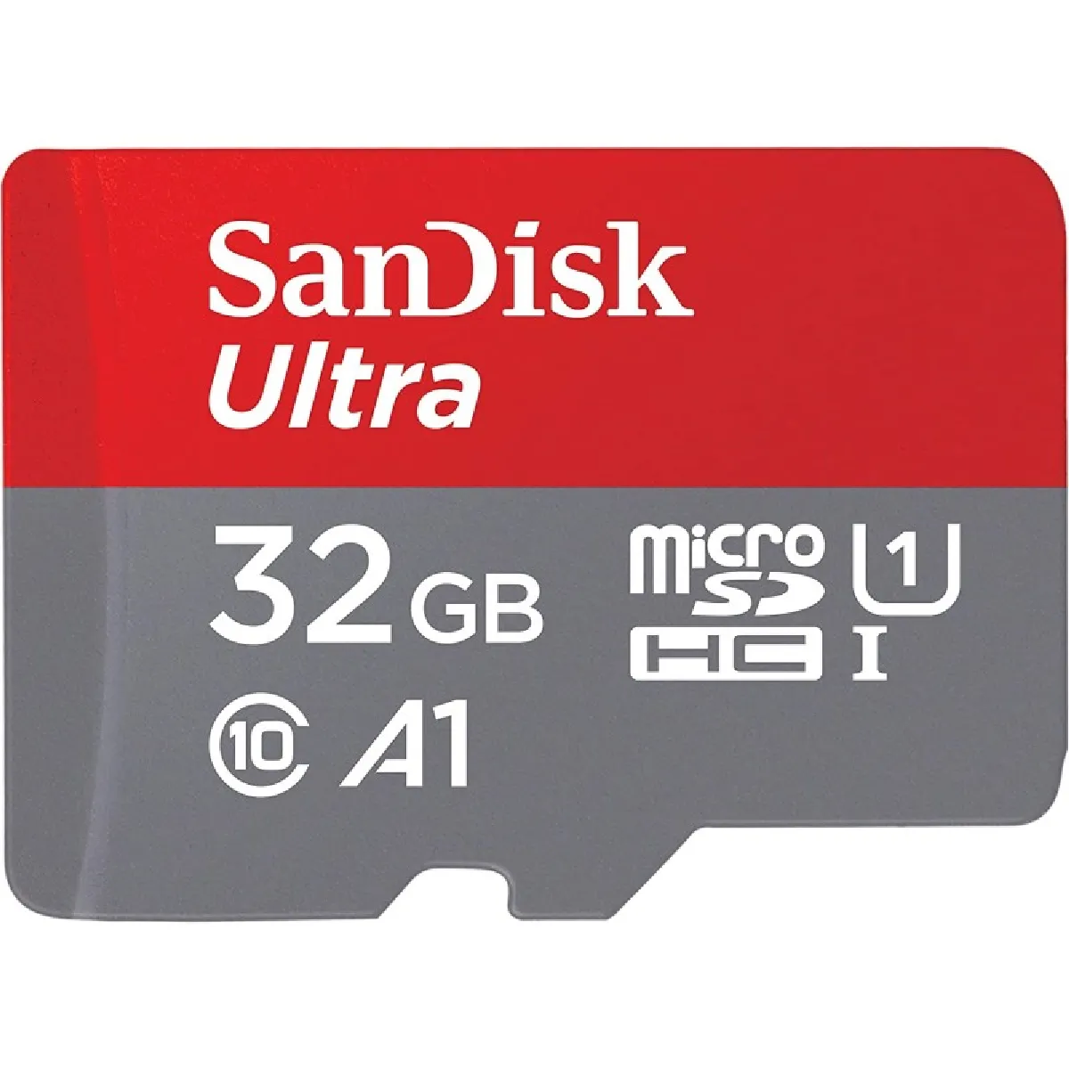 Sandisk Gris Et Rouge Carte Mémoire Microsdhc Ultra 32 Go + Adaptateur Sd - Image 4