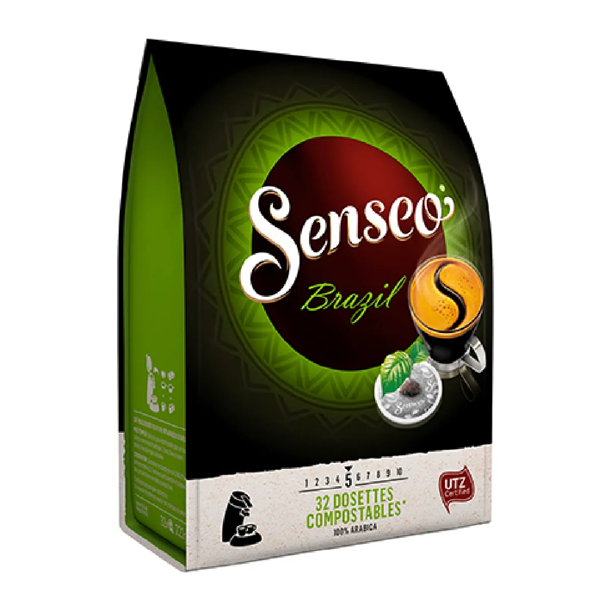 SENSEO Dosettes caf&eacute;  Brazil x32