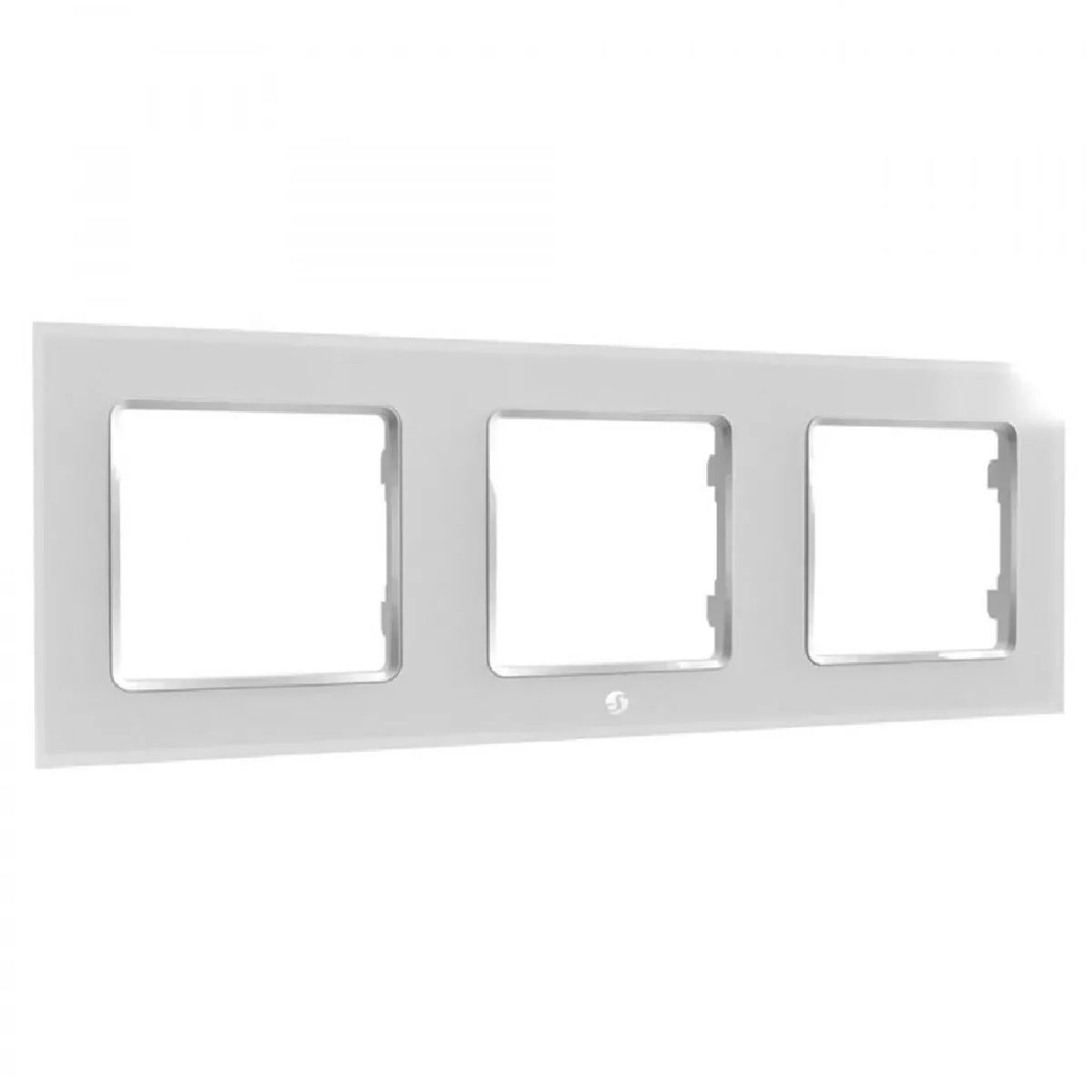 Shelly - Cadre d'interrupteur mural - 3 supports - Blanc - Image 4