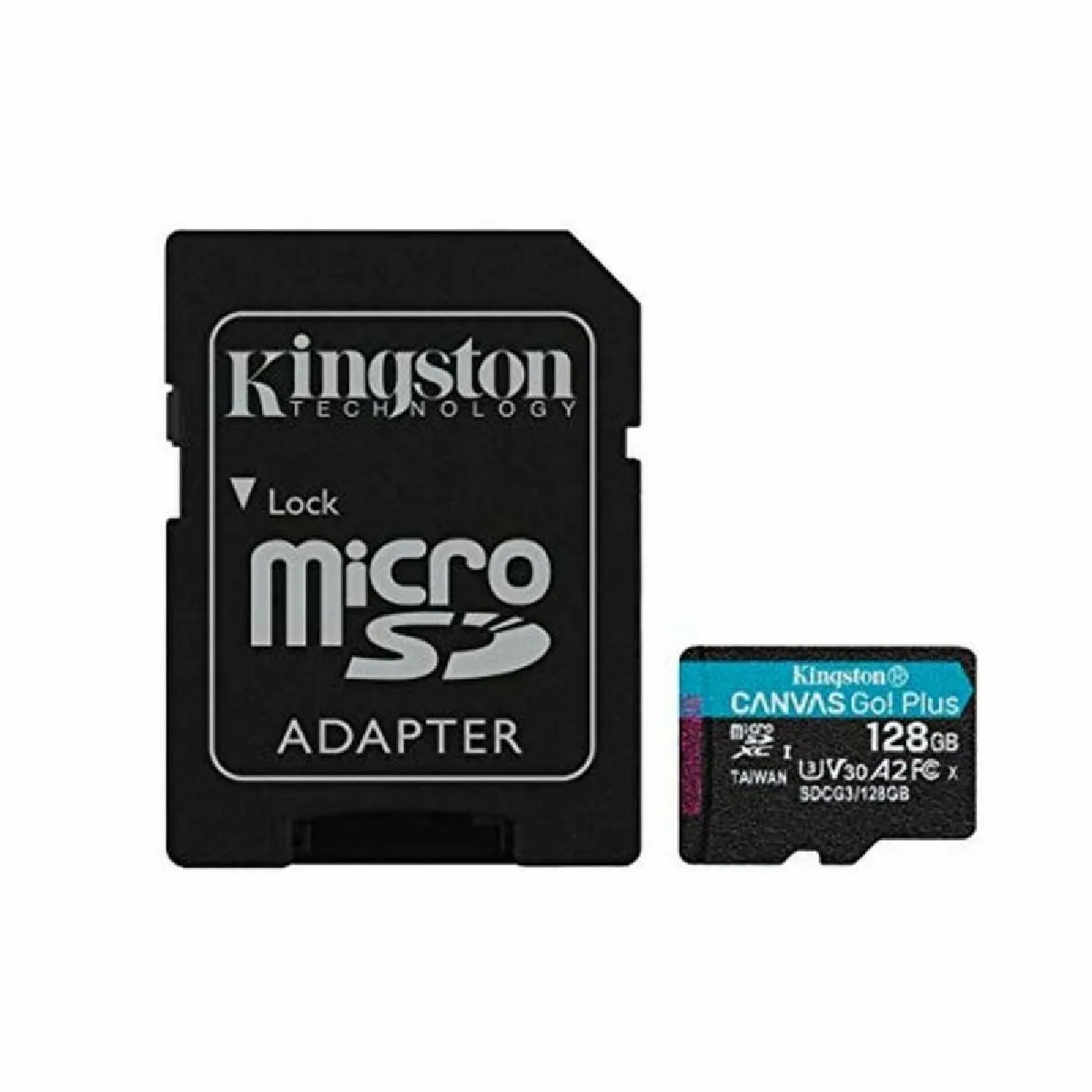Kingston Canvas Go Plus V30 - 128 Go