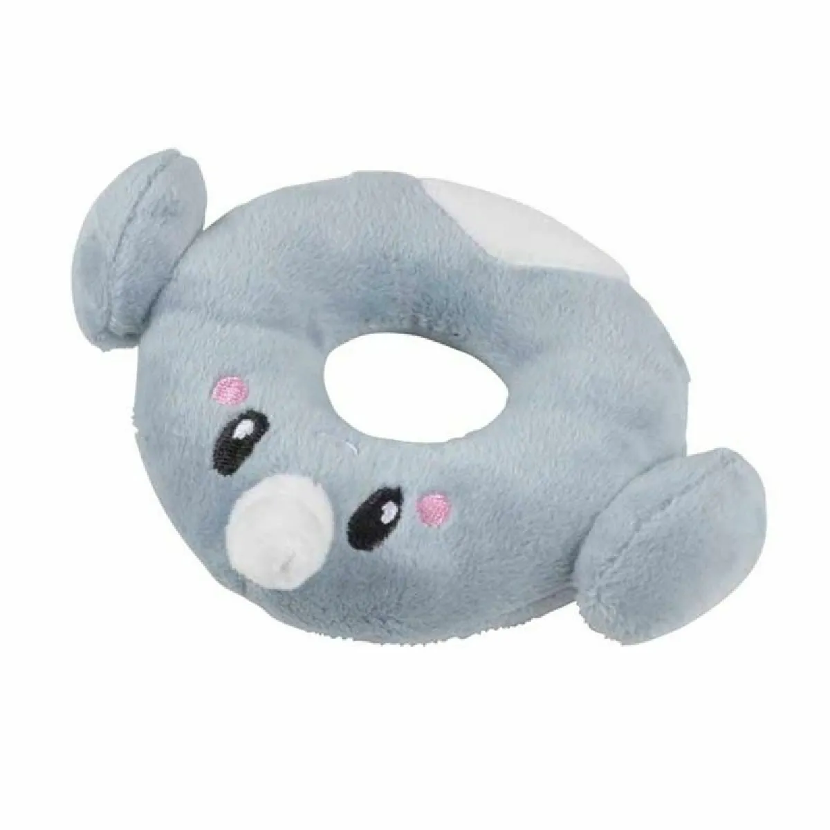 GENERIQUE - Doudou Hochet Narval Océan - 12cm - Bleu - Image 2