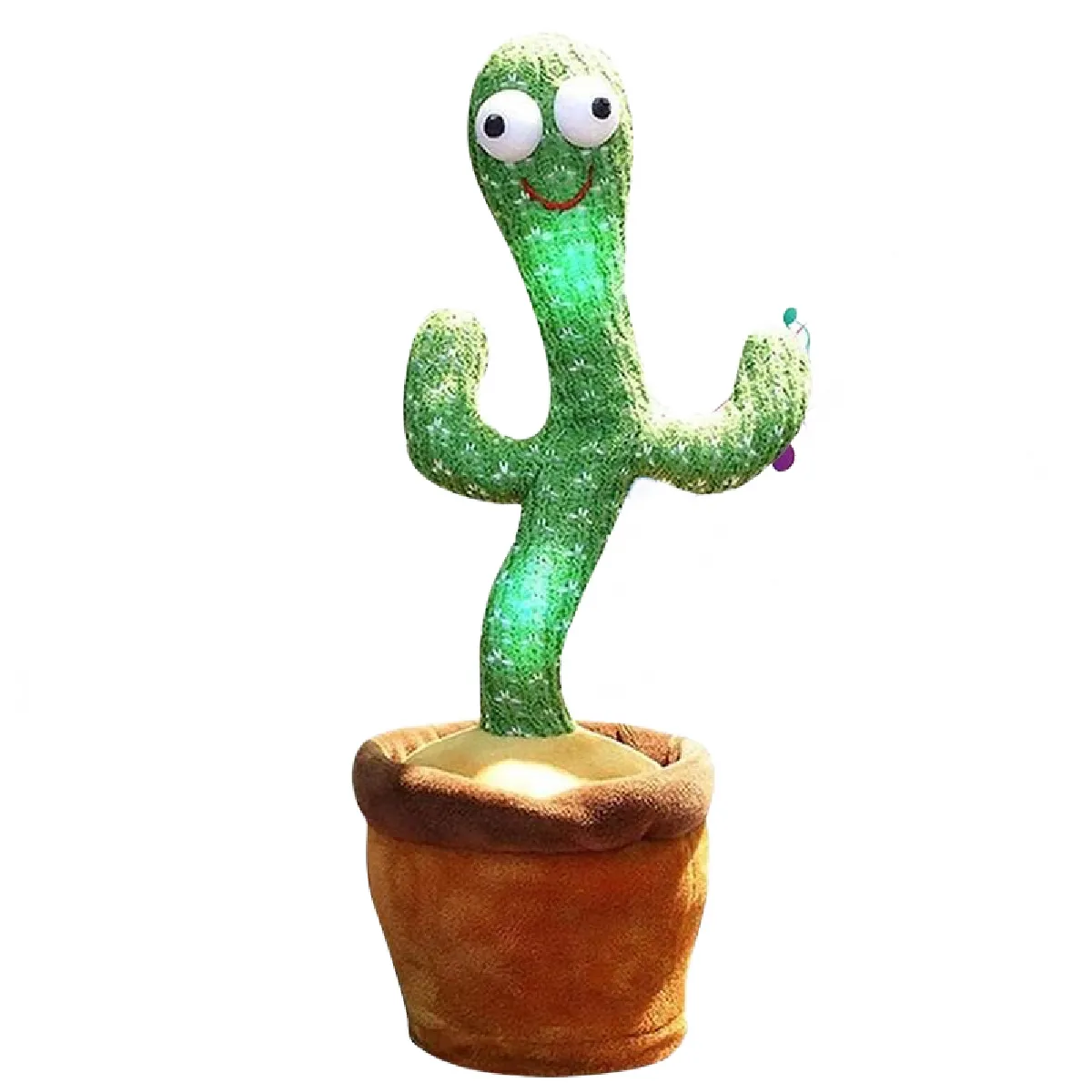 Jouet peluche cactus dansant musical
