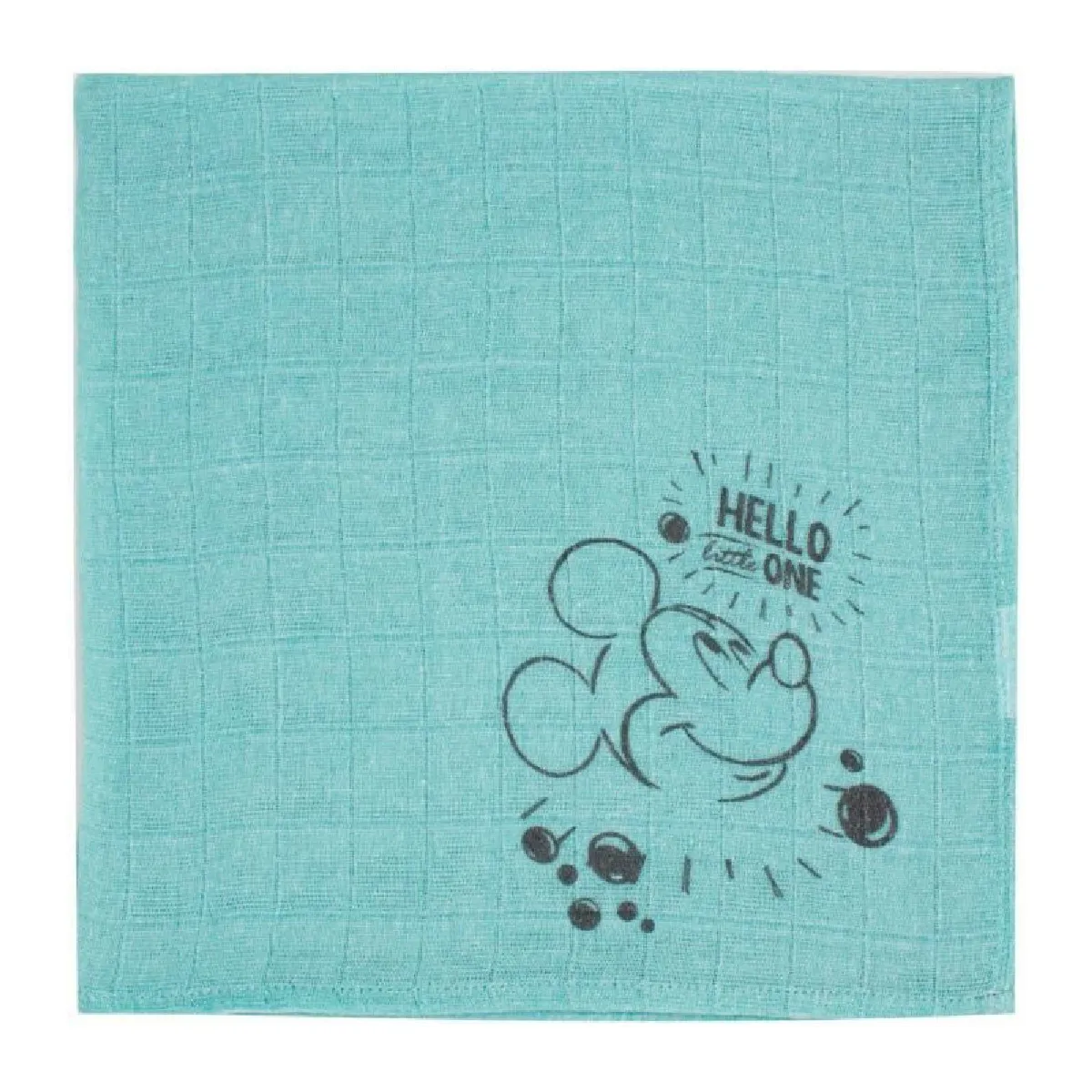 Disney Lot de 3 Langes 60x60 cm