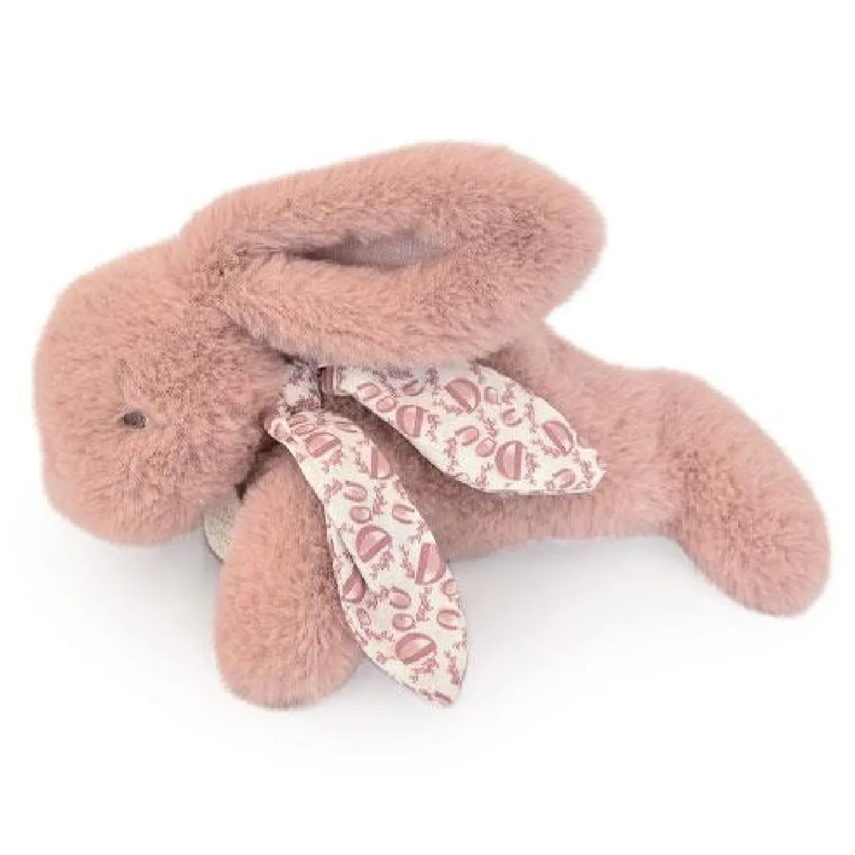 Doudou et compagnie doudou lapin en peluche - Rose poudré