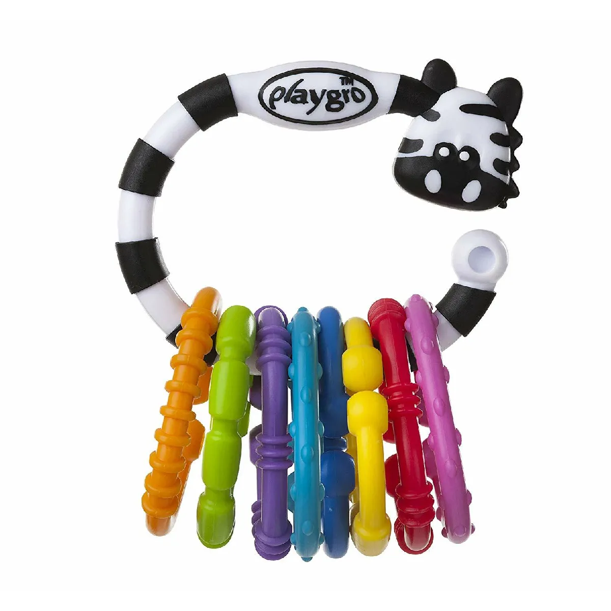 Playgro Hochet Et Anneau De Dentition Zèbre