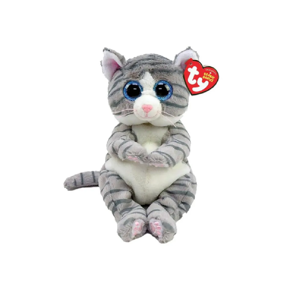 Ty Rouge Peluche Mitzy Cat Beanie Babies - Chat Mignon De 15 Cm - Neuf - Image 4