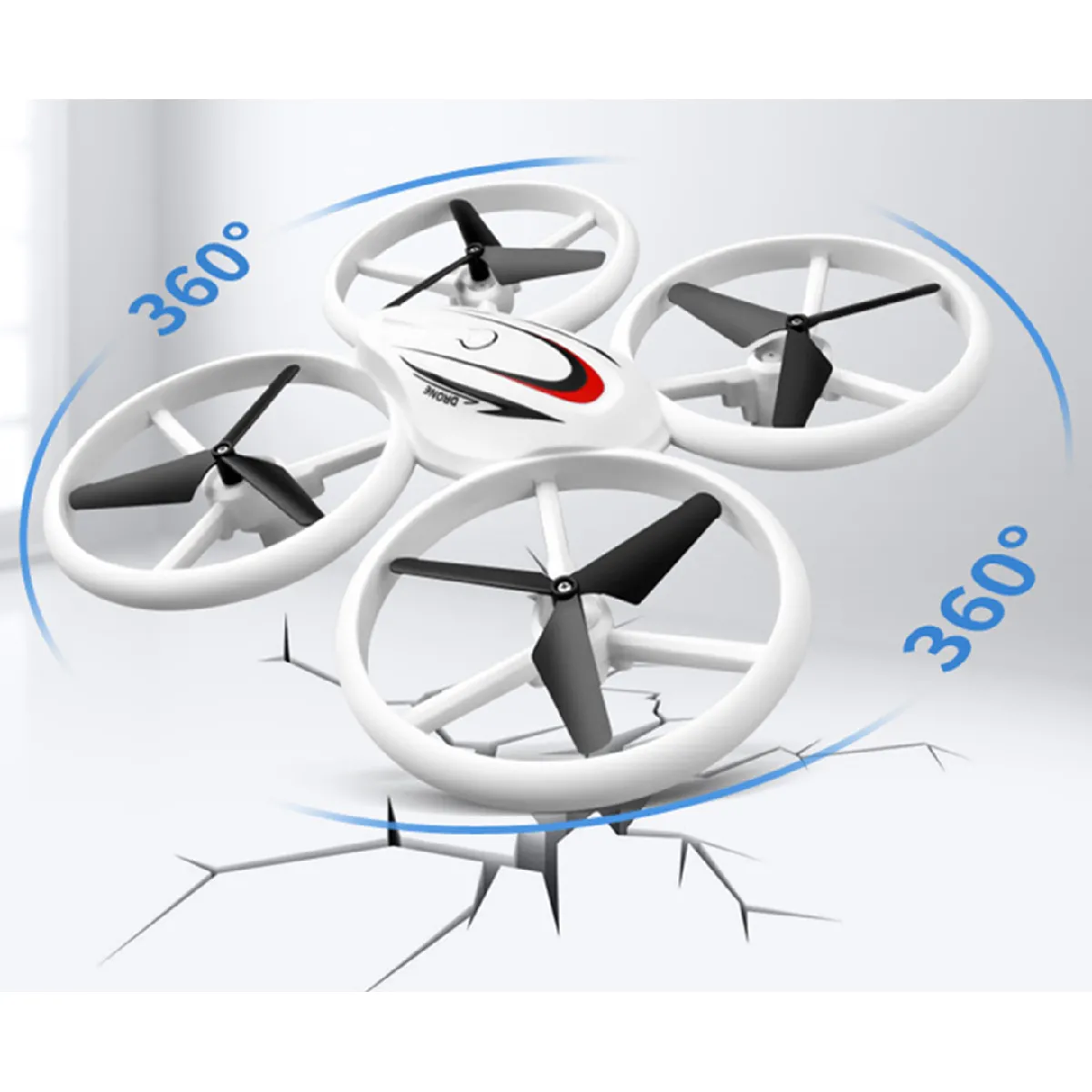 Mini Drone RC Quadcopter - Mode Sans Tête, Survol Automatique - Neuf Sous Emballage