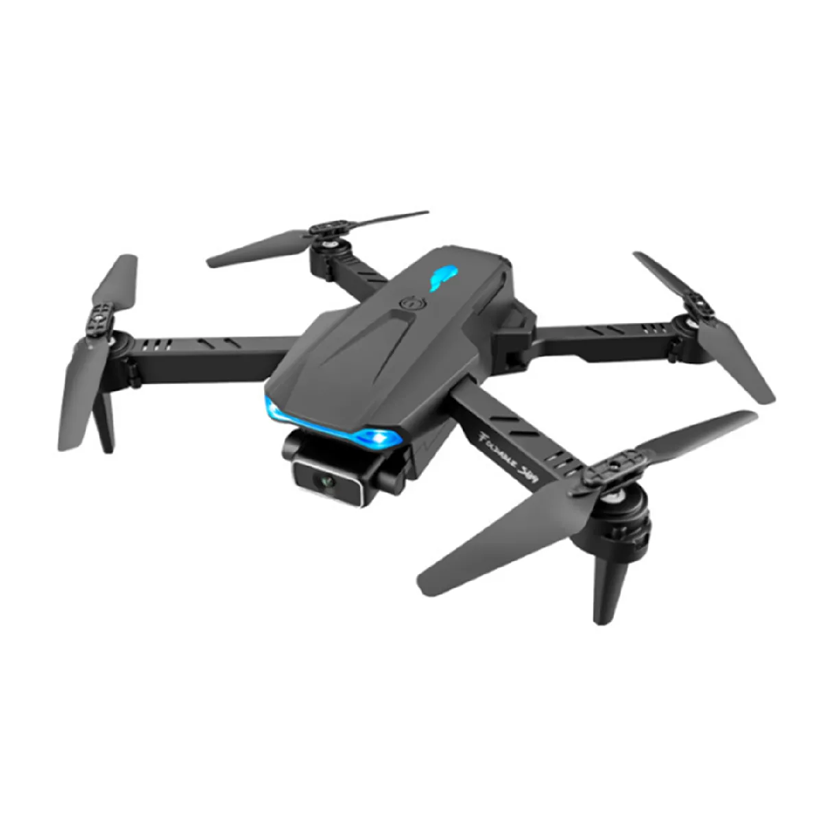 GENERIQUE Mini Drone 4K Double Cam&eacute;ra Pliable Ultra Portable RC Quadcopter + 1 Batterie