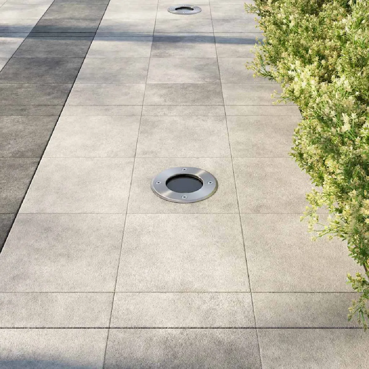 vidaXL Lampes Encastrables Sol - 3 Pièces