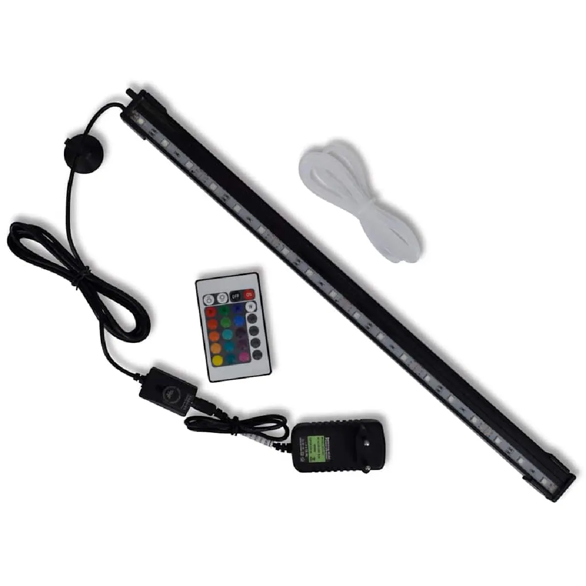vidaXL Lampe LED RVB aquarium 48 cm - vue 2