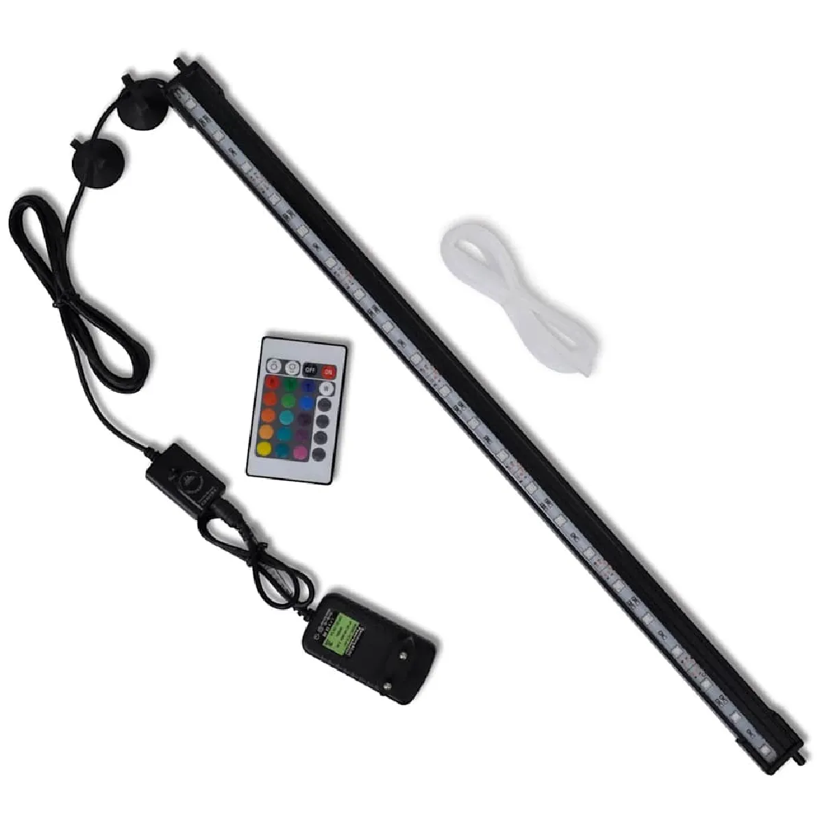 vidaXL Lampe LED RVB aquarium 56 5 cm - vue 2