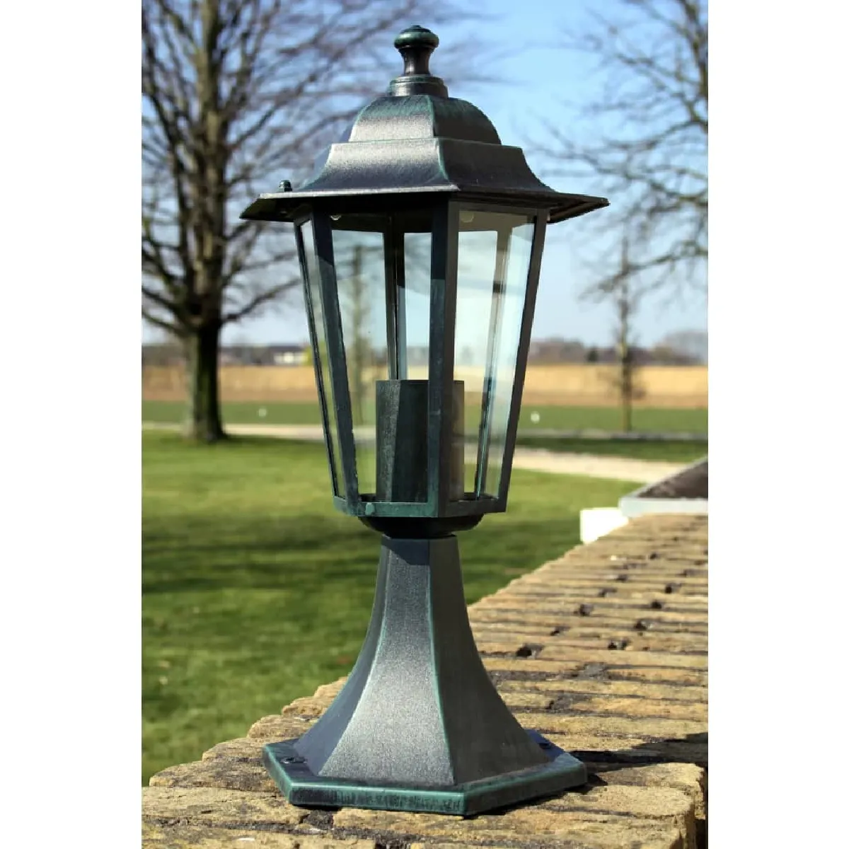 vidaXL Lampe de jardin Aluminium - vue 2