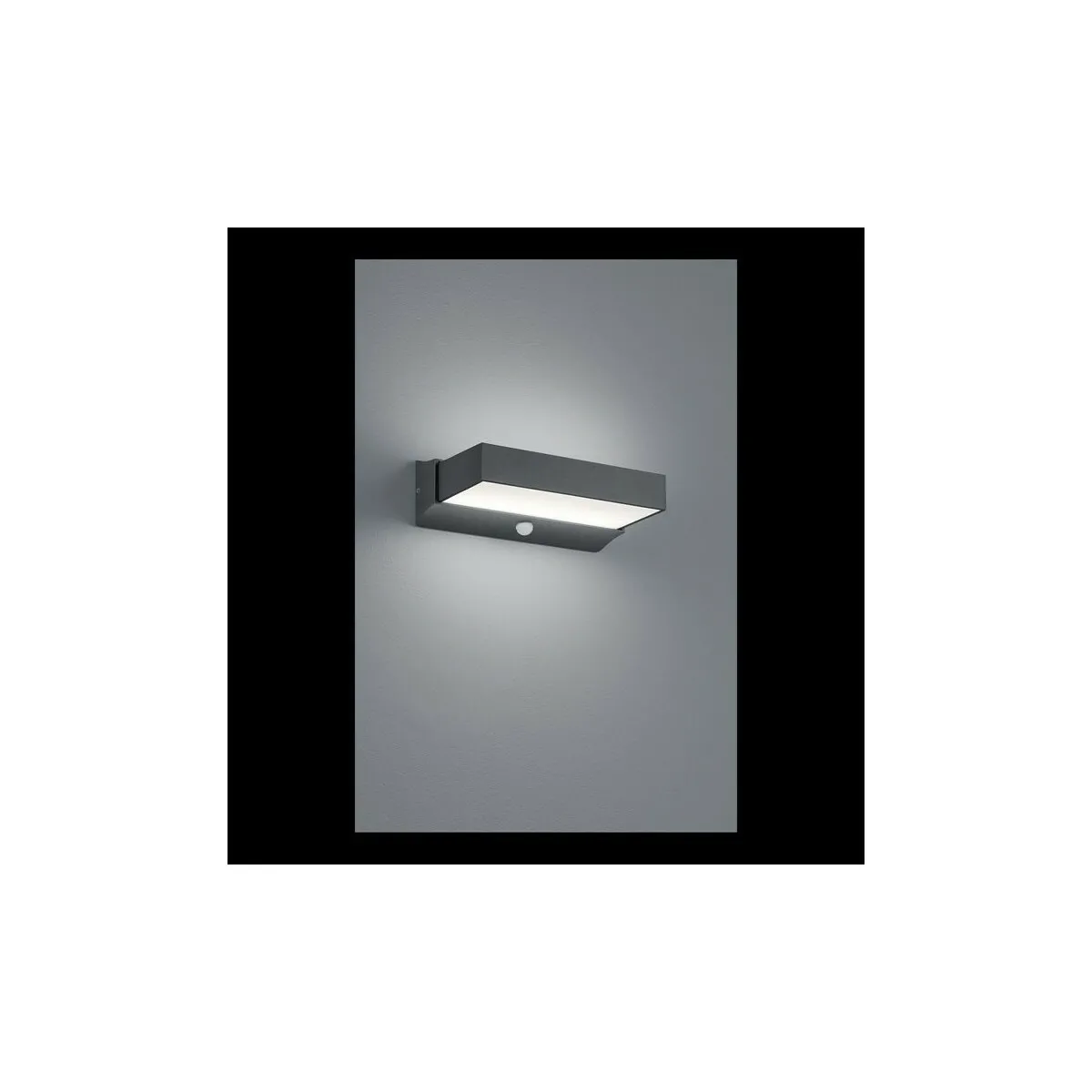 Trio Lighting Anthracite Applique D’extérieur Led Cuando Avec Détecteur - Image 2