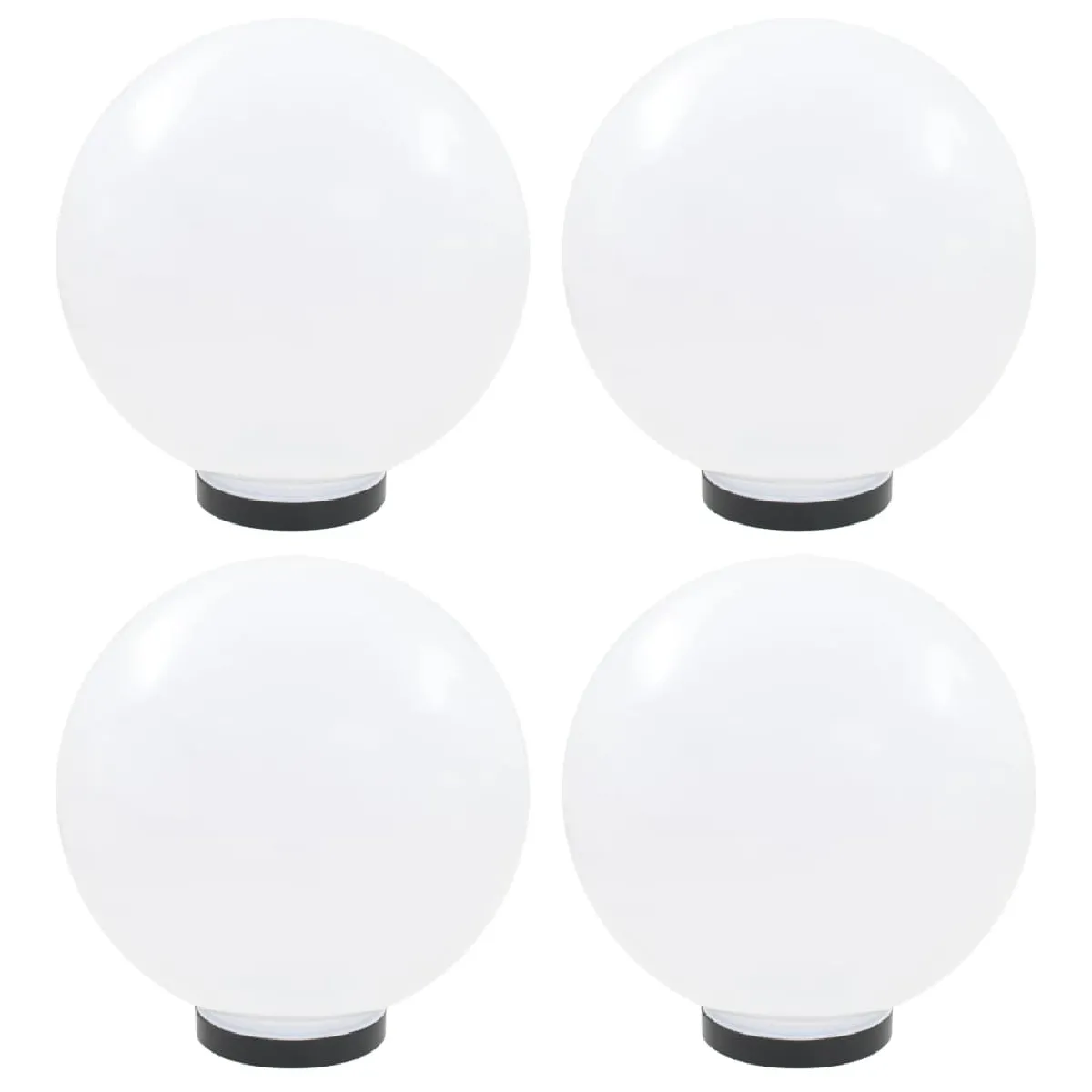 VidaXL Lampes à LED en boule 30 cm