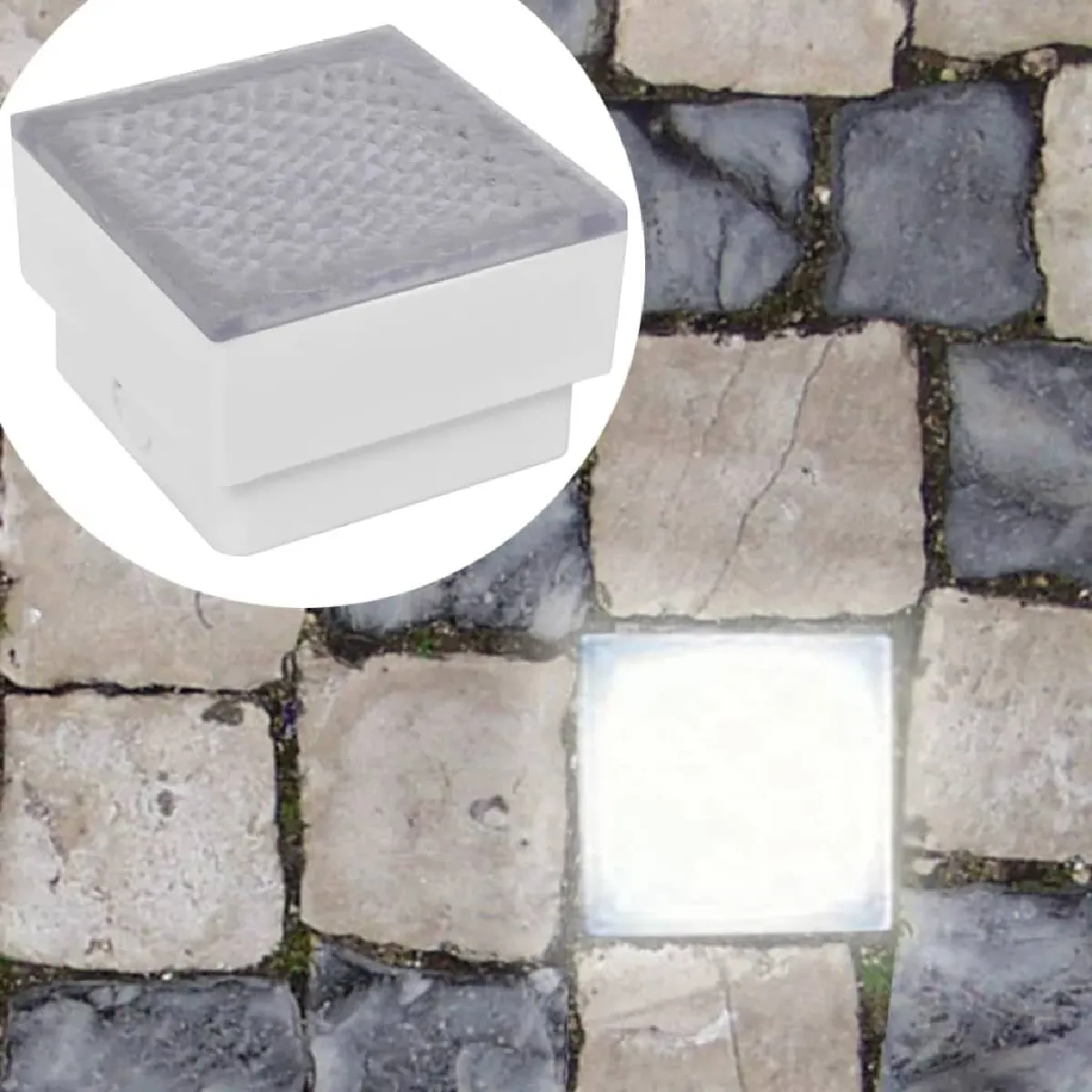 VIDAXL Lampes LED pour sol chaud