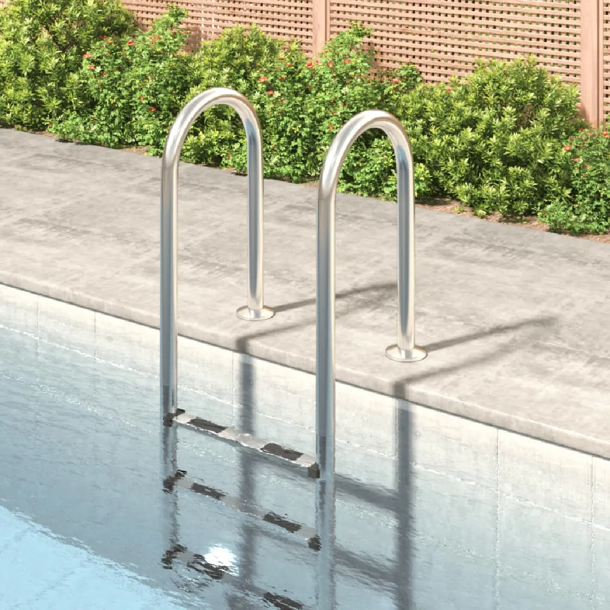 vidaXL Échelle de piscine 158 cm inox 304