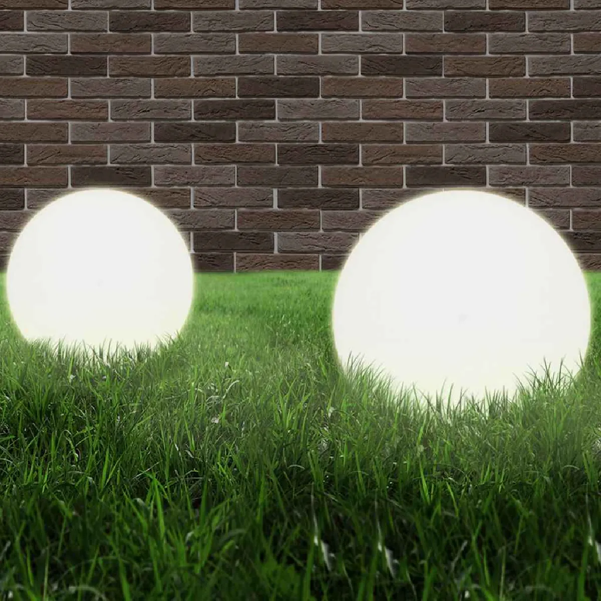 VIDAXL Lampes Sphériques LED - 40 cm