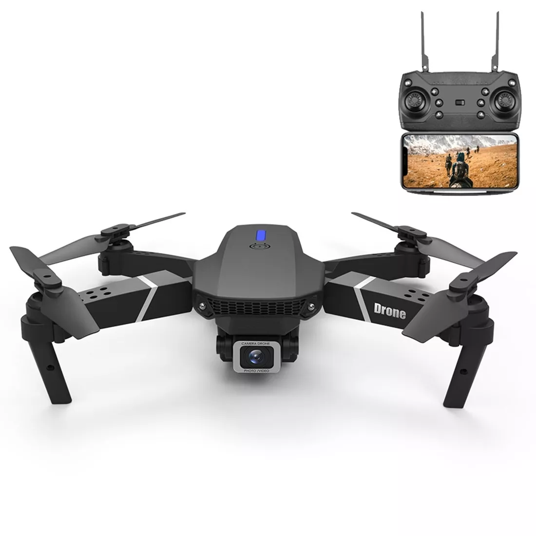 YONIS Drone Camera 4K Stabilisateur Vol