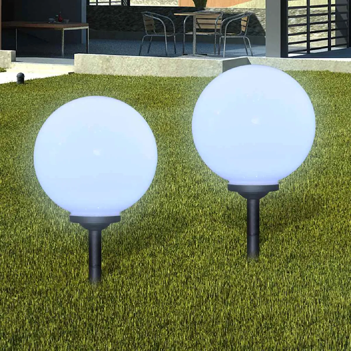 vidaXL Lampe d'allée à LED