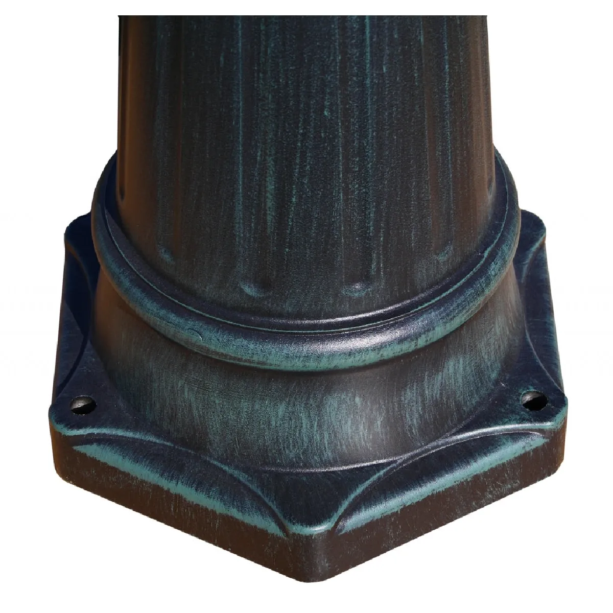 Lampadaire Extérieur Triple - Vert Lampadaire Extérieur Triple - Vert