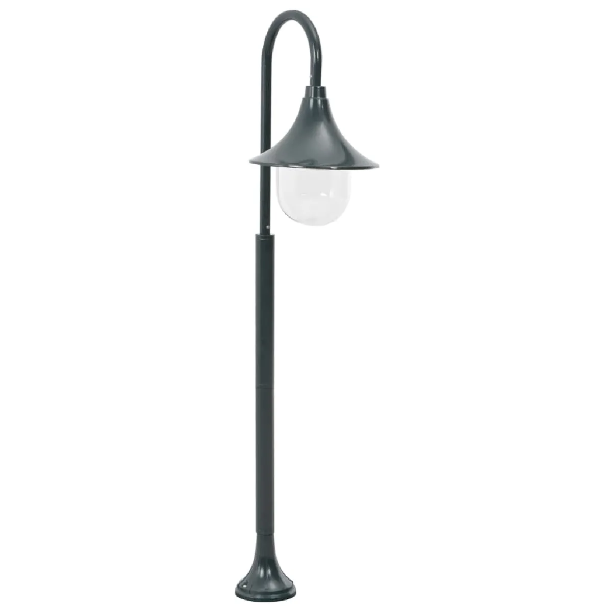 VidaXL Lampadaire Jardin 120 cm Vert Foncé
