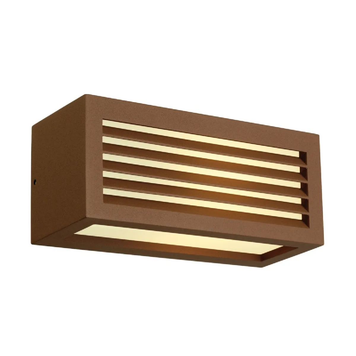 Slv Brun Rouille, Blanc Box L E27 Applique D'extérieur, Brun Rouille - Image 2
