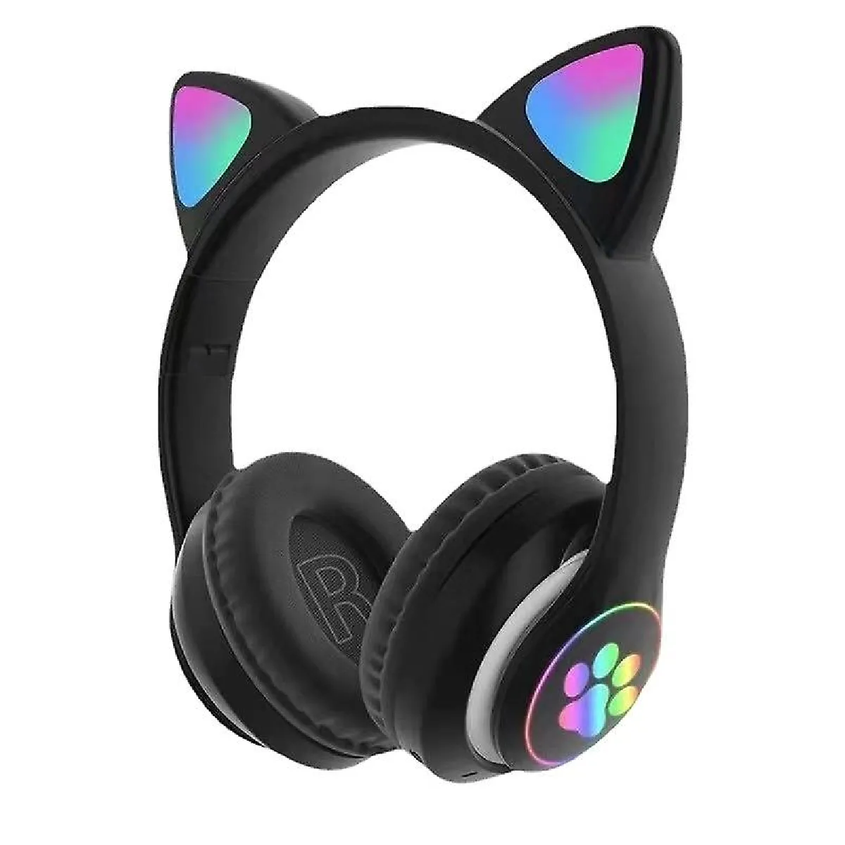 Casque Bluetooth oreilles de chat - vue 2