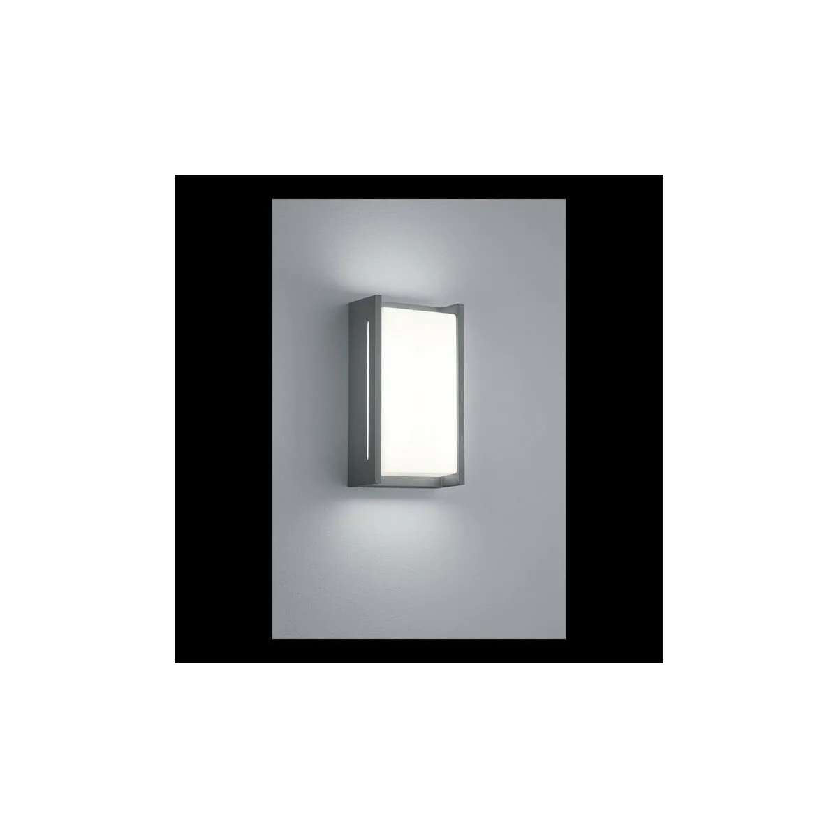 Trio Lighting Anthracite, Blanc Applique D'extérieur Led Indus, Anthracite - Image 3