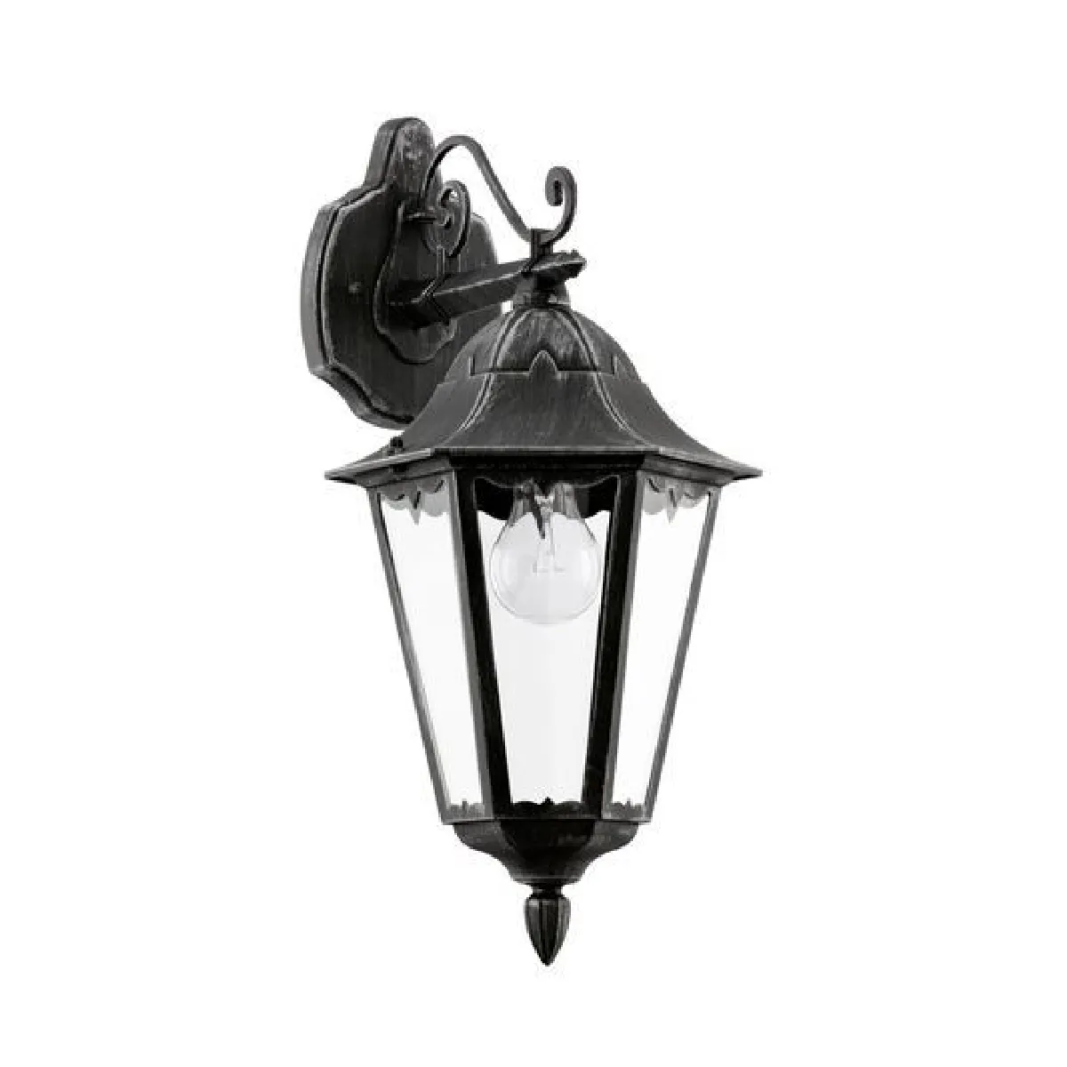 Eglo 93456&nbsp;Lanterne, Aluminium, E27, Gris