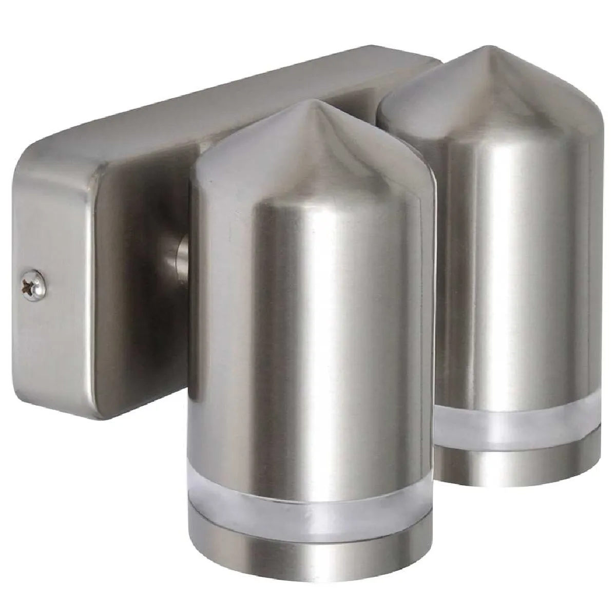 Vidaxl Argent Applique Led En Acier Inoxydable Avec Tête Cône - Image 3