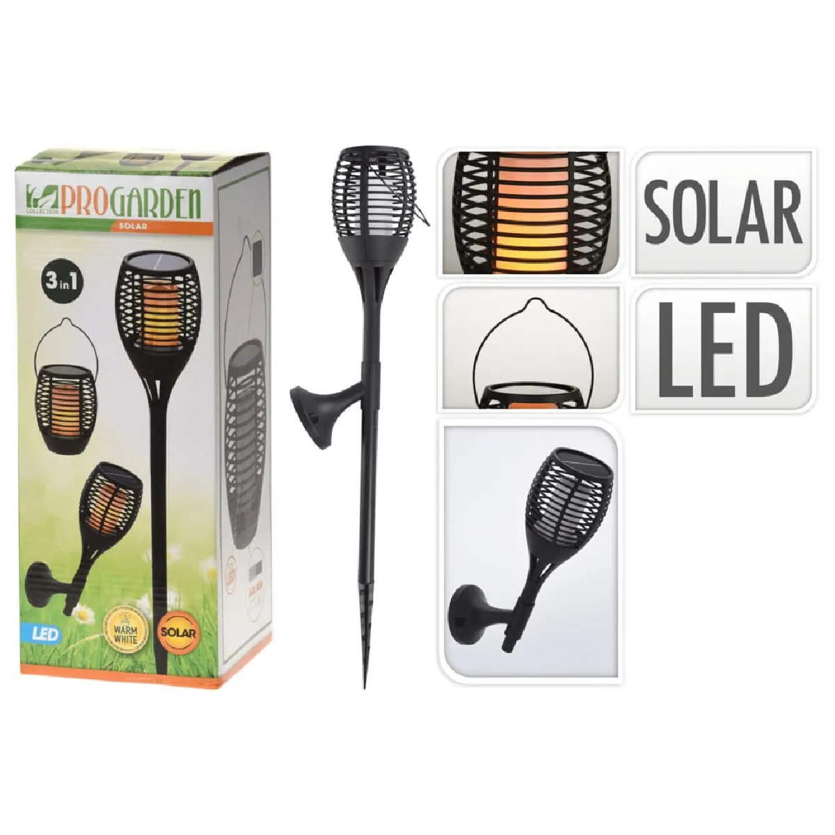 PROGARDEN Lampe solaire PROGARDEN Lampe solaire