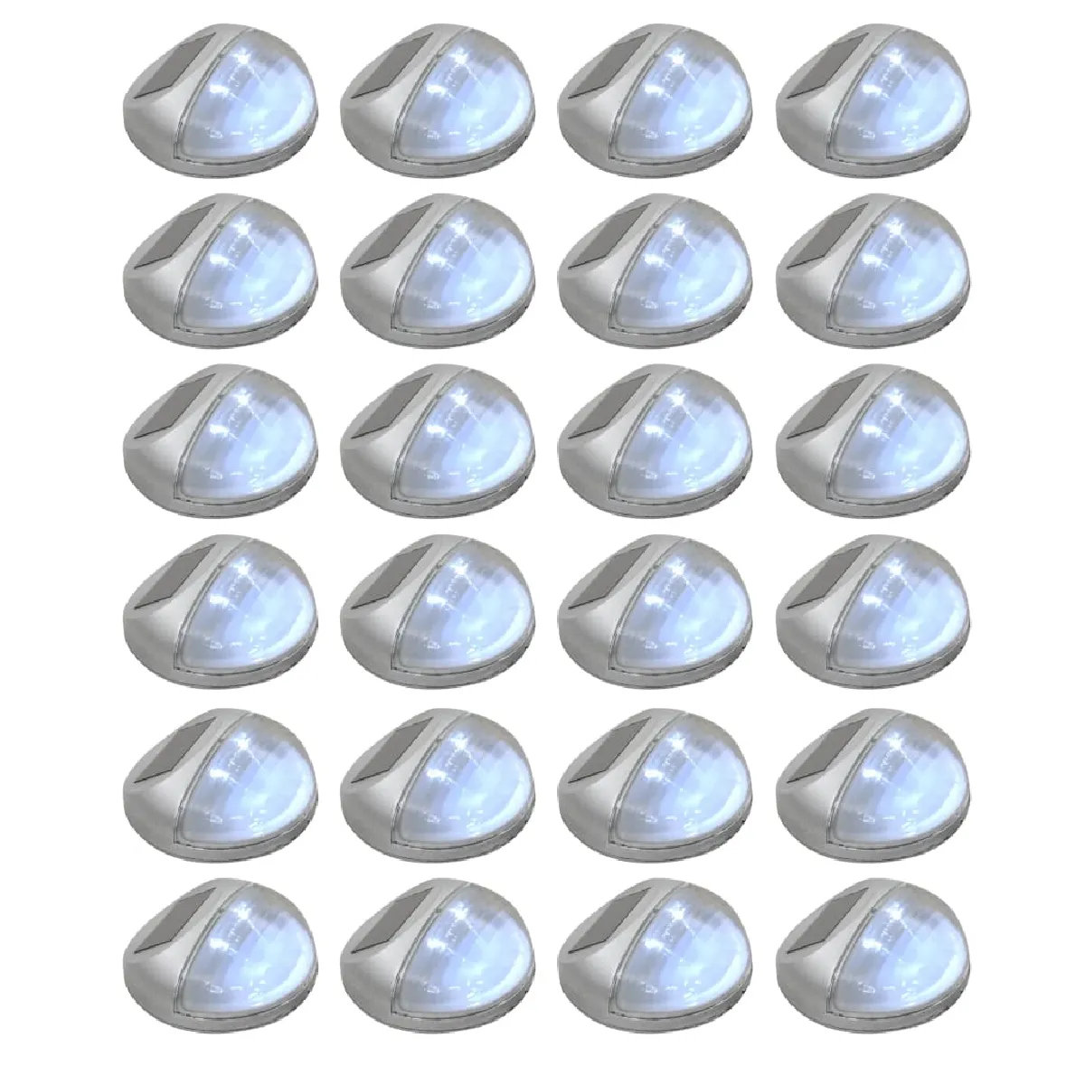 vidaXL Lampes solaires murales à LED d'extérieur