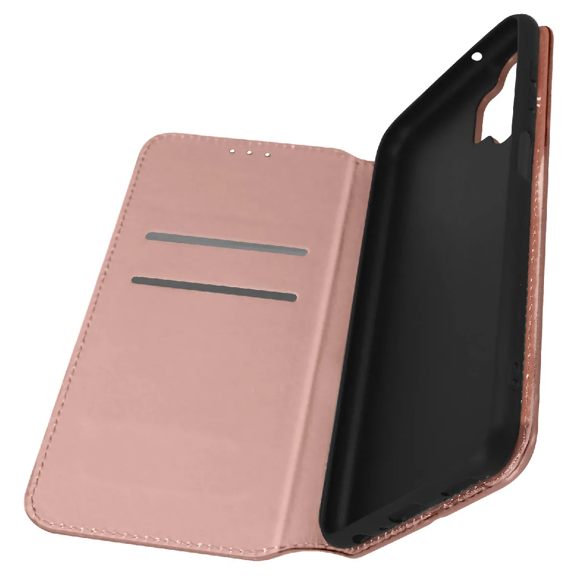 Avizar Rose Housse Pour Samsung Galaxy A13 Clapet Portefeuille Support Vidéo