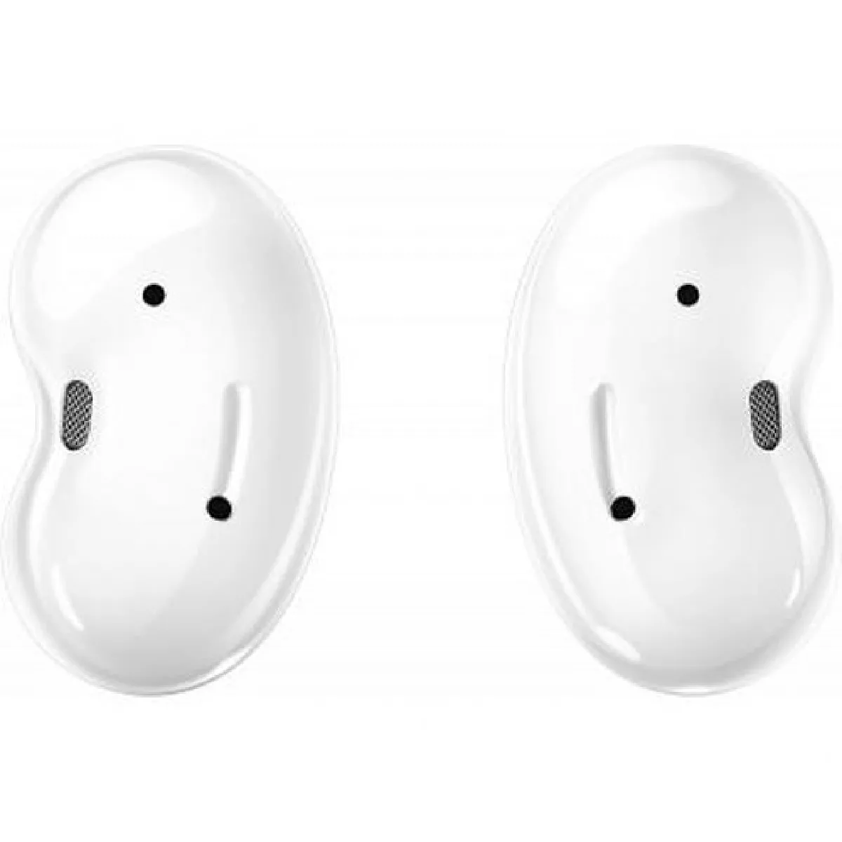 Samsung Écouteurs Bluetooth sans fil Galaxy Buds Live avec réduction du bruit ANC batterie longue durée son par AKG ajustement confortable version allemande chrome - vue 2